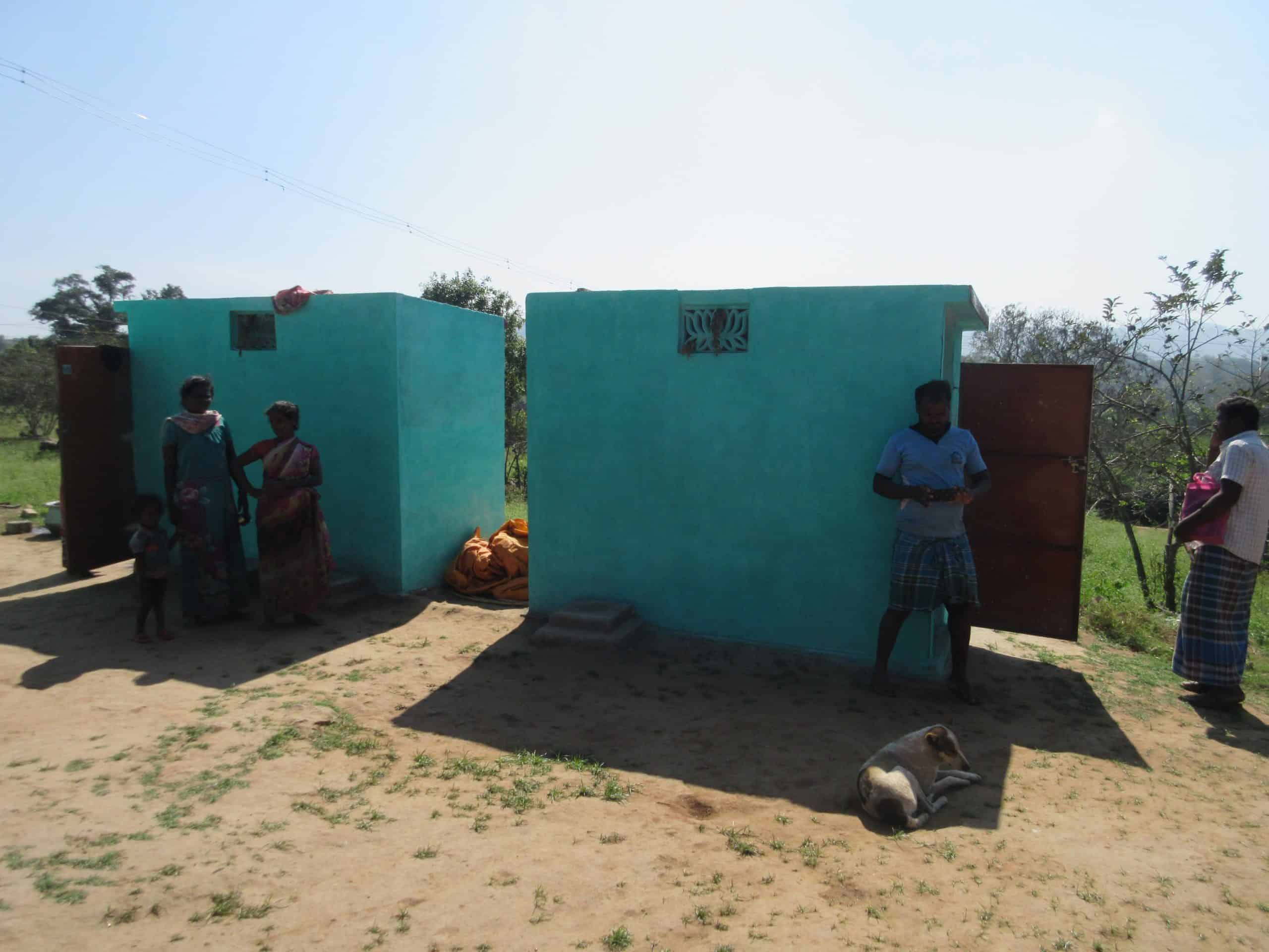 more than just healthcare means helping people in many ways including improving the socail conditions and hleping the locals as they build toilets