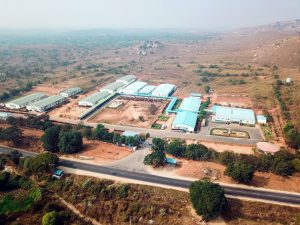 Aeiral view of chittoor hospital in 2020