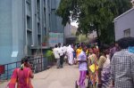 entrance to the main outpatient block in the main hospital