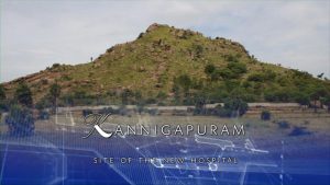 plans superimposed on the hill at Kannigapuram