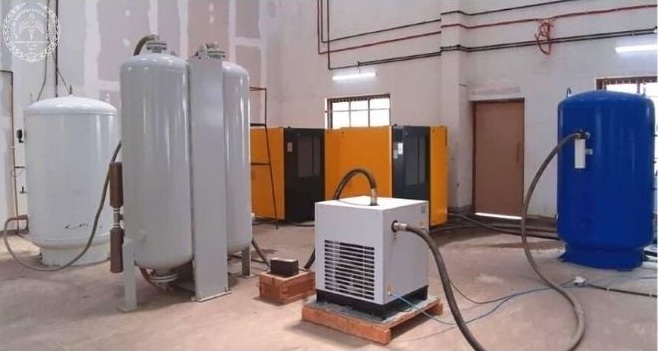 oxygen concentrator at Kannigapuram hospital