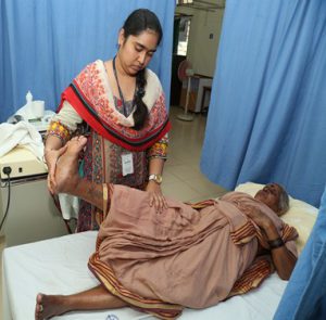 Physiotherapy at CMC chittoor campus in Andra Pradesh